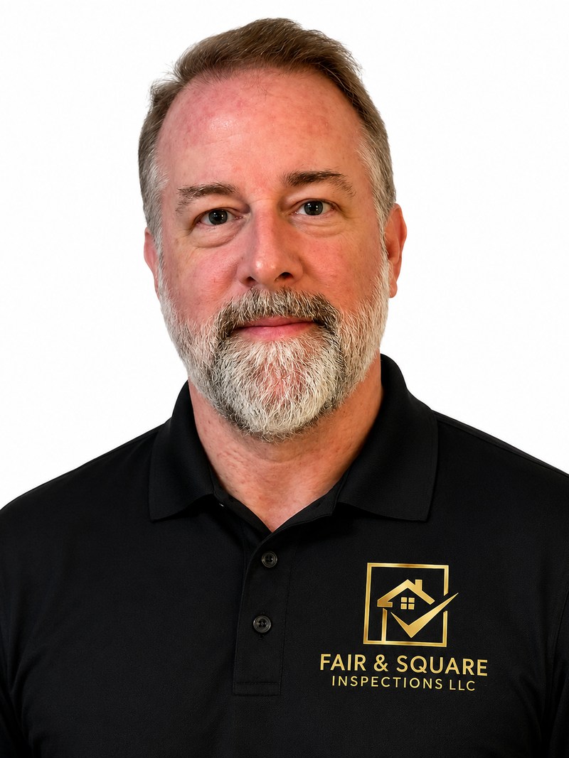 Scott Russell, InterNACHI® Certified Professional Inspector and founder of Fair and Square Inspections, LLC in Knoxville, TN